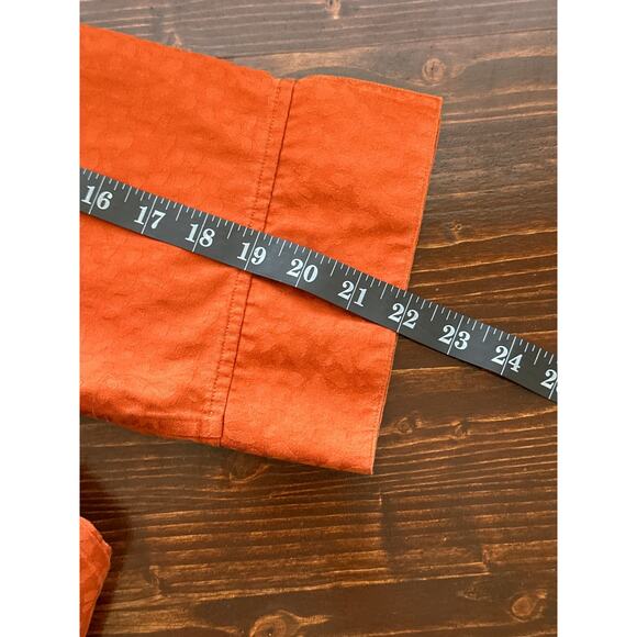 INVESTMENTS Gold Fall Rust Safari Print Business Office Casual Blouse 20W - Picture 15 of 16